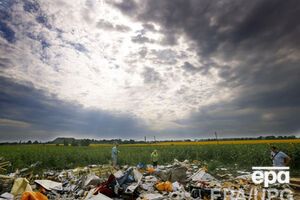 Обломки собираются вывезти из зоны крушения