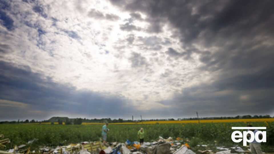 Обломки собираются вывезти из зоны крушения