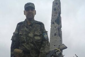 Потехин на вершине Саур-Могилы утром 19 августа, накануне атаки