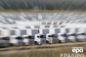 20 из 74 российских грузовиков вернулись обратно в РФ