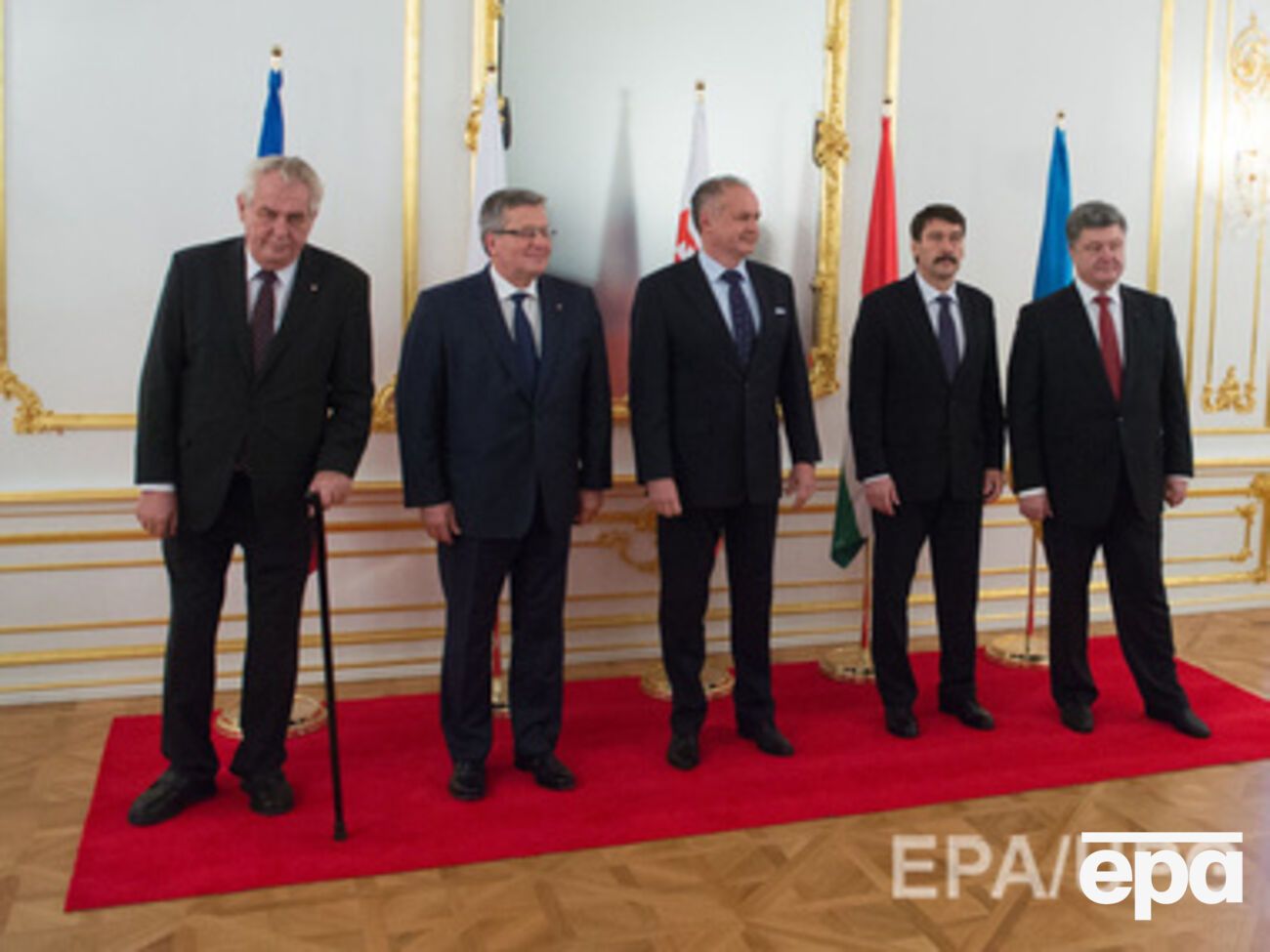 Президенты стран "Вышеградской группы" &nbsp;признали аннексию Крыма агрессией России