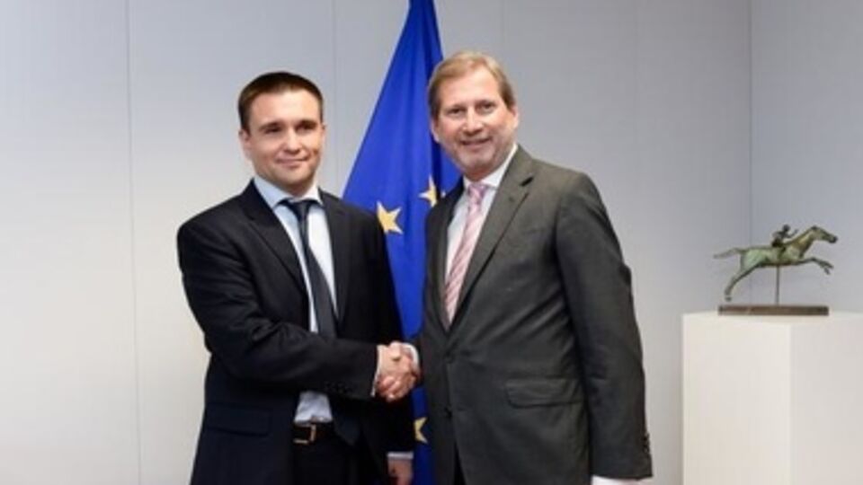 Сегодня Йоганнес Хан встретился с Павлом Климкиным