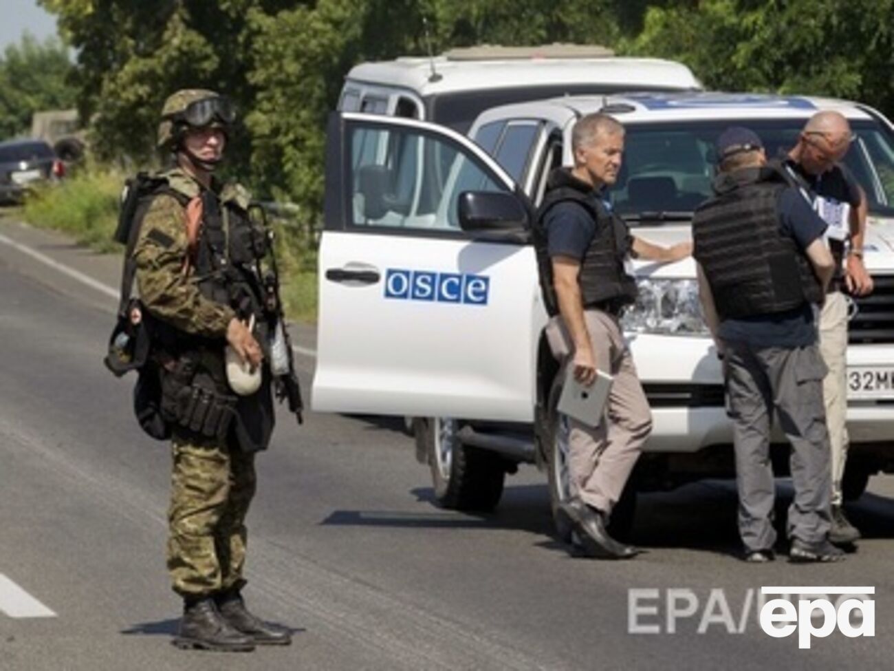 ОБСЕ зафиксировала стрельбу недалеко от места крушения малайзийского самолета