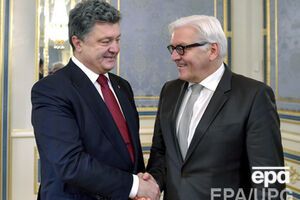 Порошенко встретился со Штайнмайером