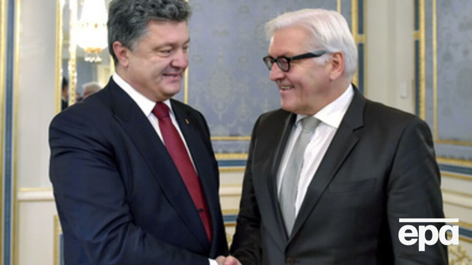 Порошенко встретился со Штайнмайером