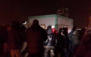 Вторая акция против застройки на Осокорках закончилась столкновениями