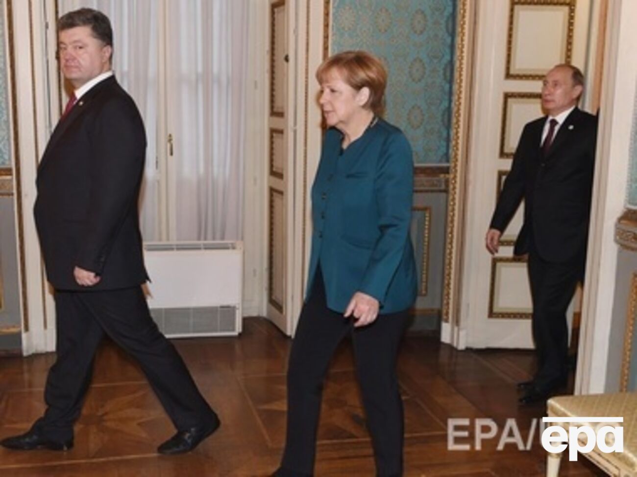 Путин и Порошенко последний раз встречались в Милане в октябре