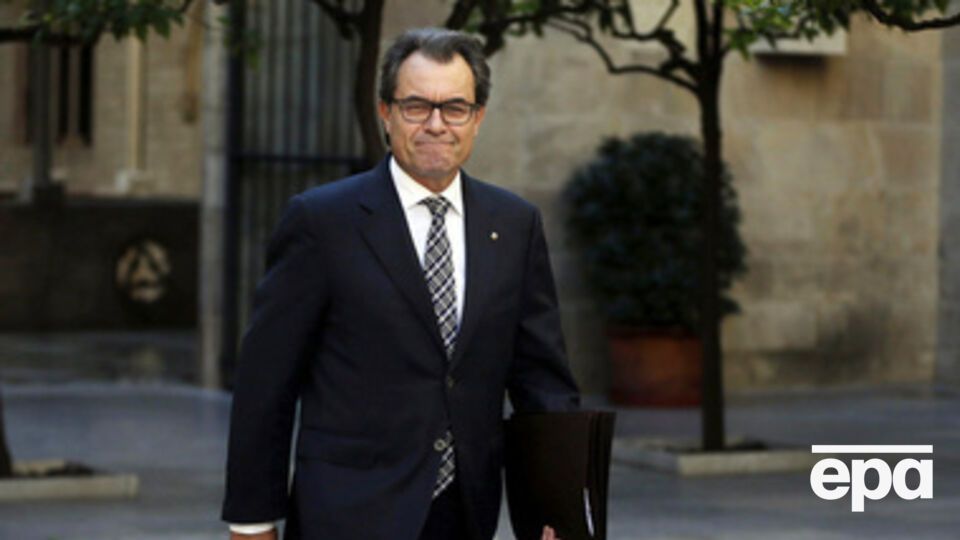 Президент Женералитета Каталонии Артур Мас