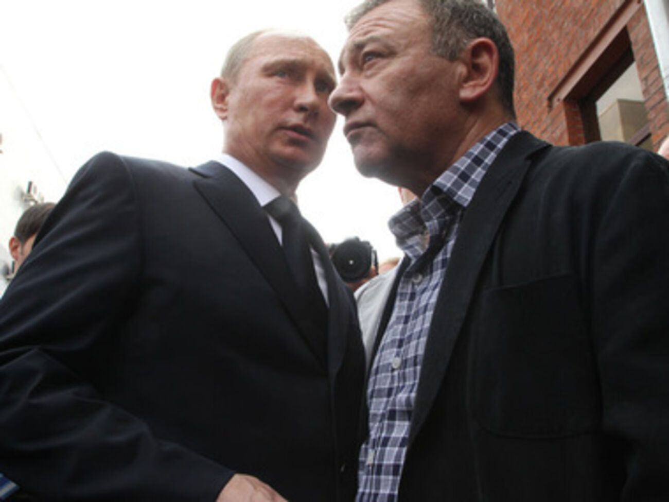 Владимир Путин и Аркадий Ротенберг