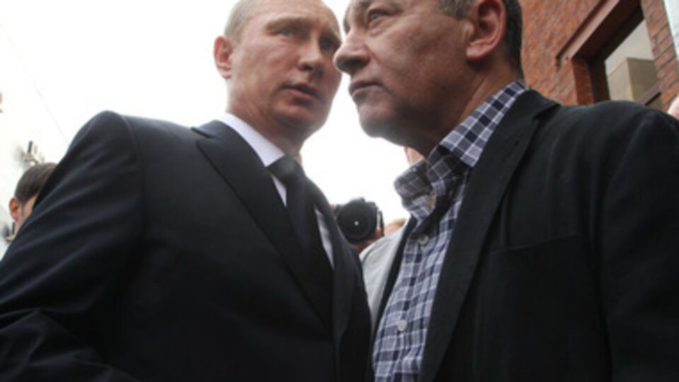 Владимир Путин и Аркадий Ротенберг
