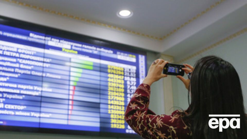 Всего по стране в многомандатном округе на 15.49 2 ноября обработано 99,92% электронных протоколов, по мажоритарным округам – 99,9%