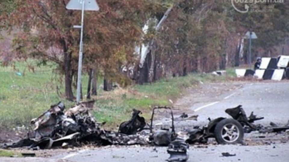 В 7.28 вблизи блокпоста на улице Таганрогской при осмотре гражданского автомобиля произошел взрыв