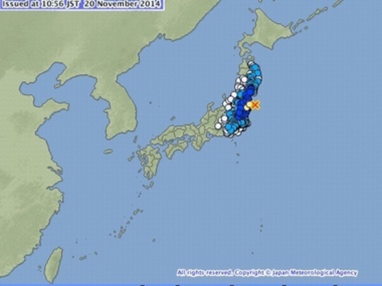 Угрозы цунами нет