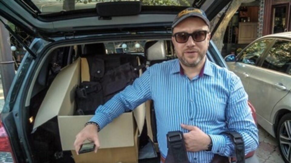 Леонид Краснопольский: "В наших бронежилетах уже многие ребята воюют, в том числе и в донецком аэропорту"