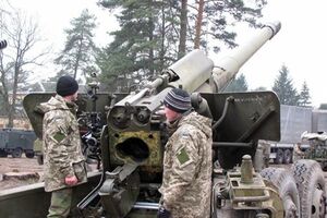 Мастера артиллерии. Во Львовской области готовят будущих воинов АТО. Фоторепортаж