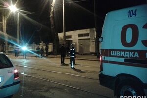 Место взрыва в Харькове