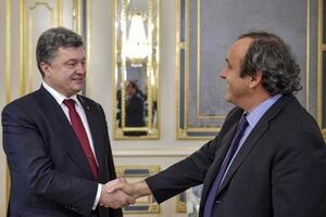 Порошенко встретился с Платини