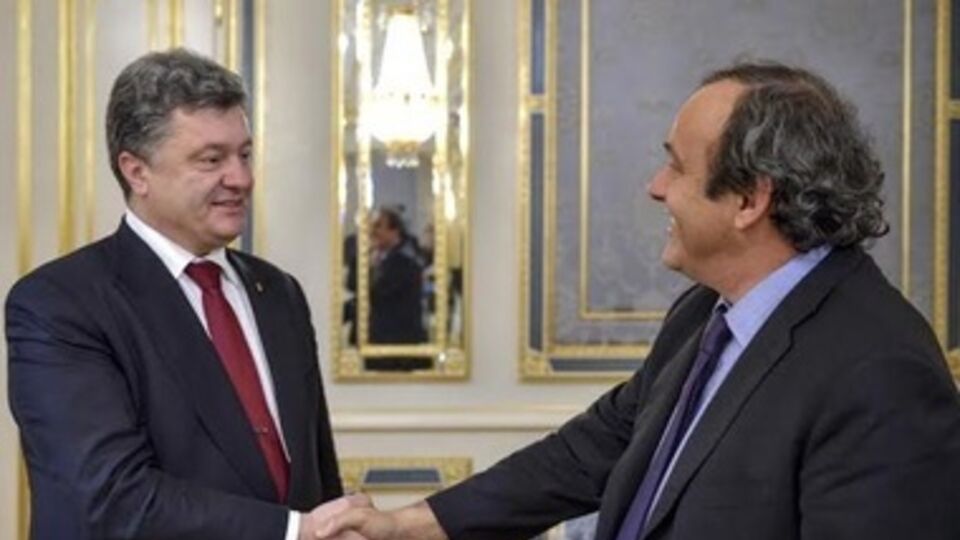 Порошенко встретился с Платини