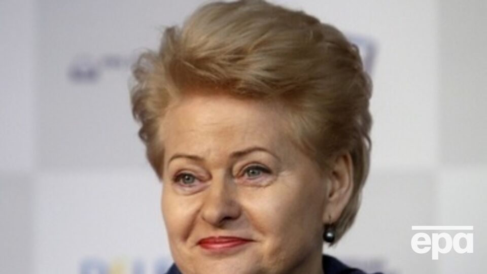 Войну на Украине "маскируют", заявила Грибаускайте