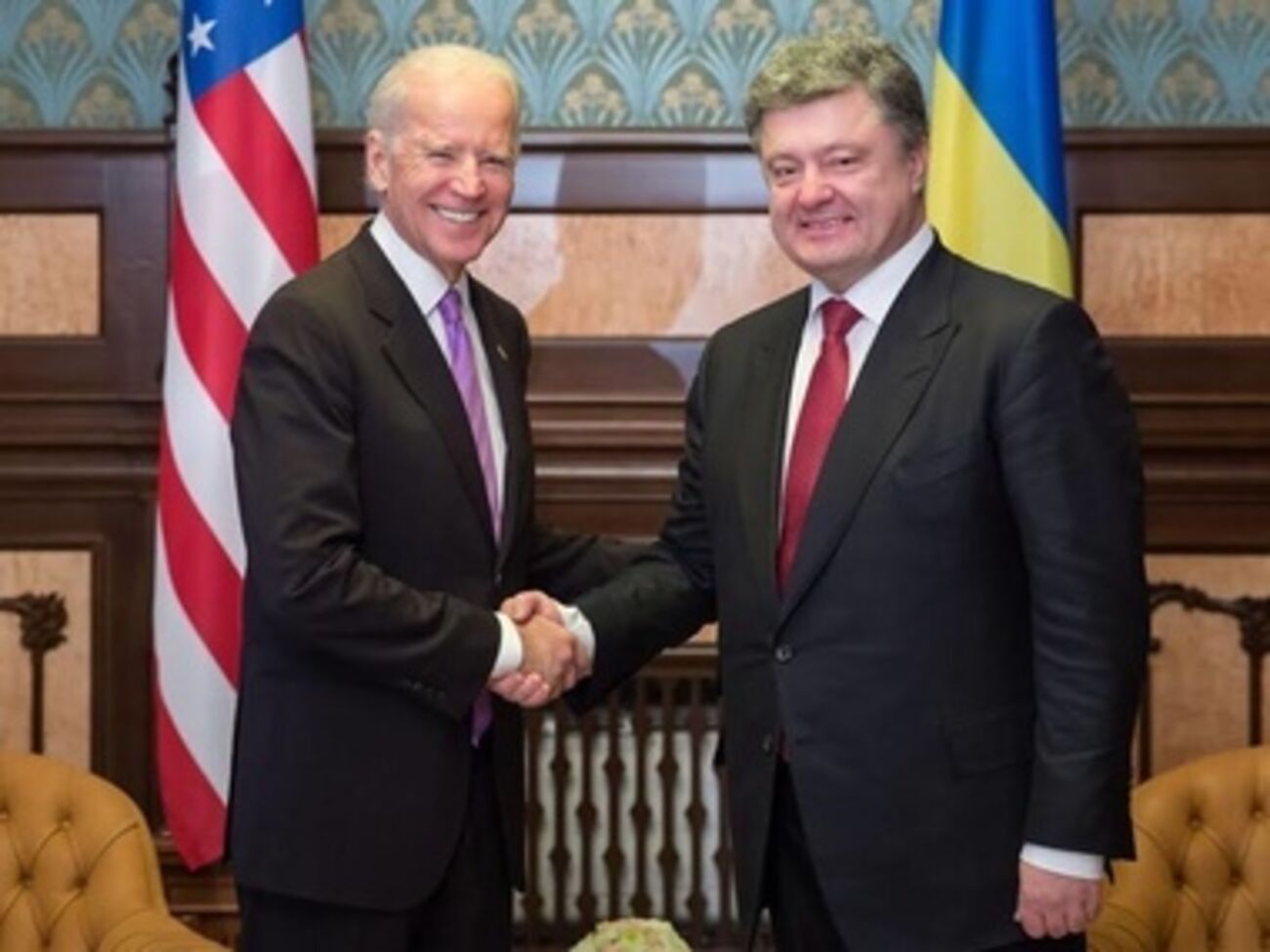 Порошенко встречается с Байденом