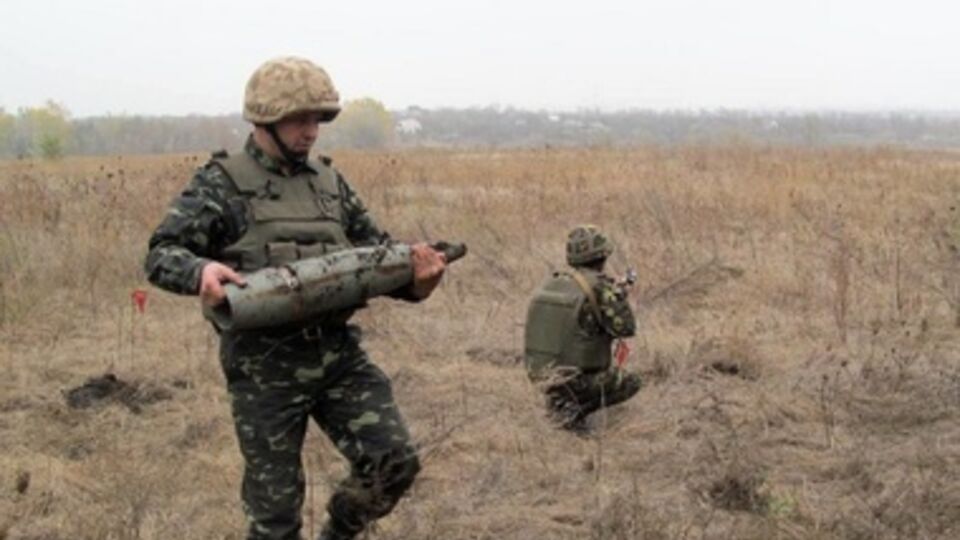 У украинских саперов очень много работы