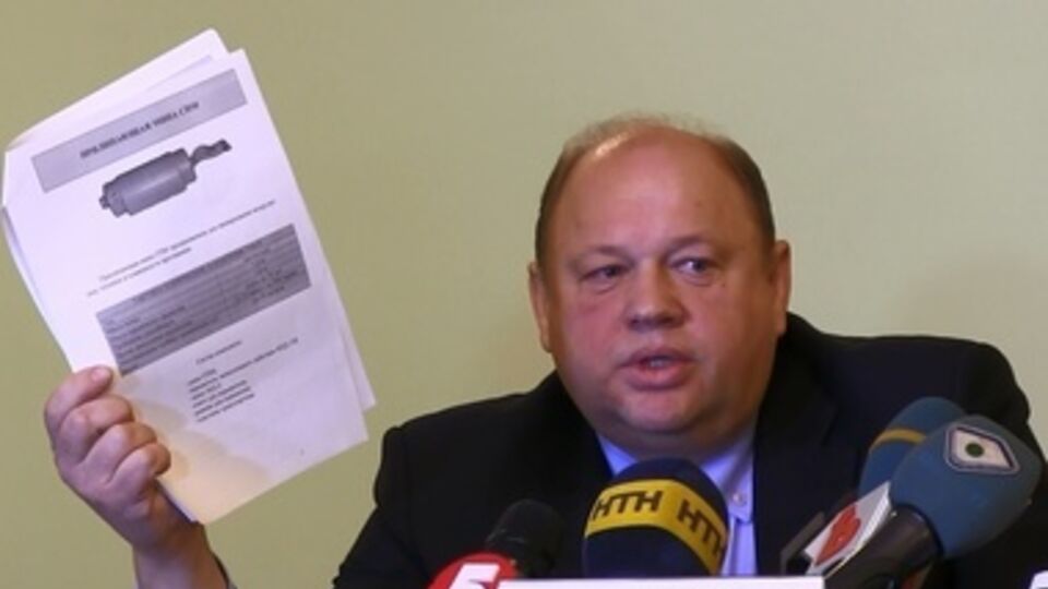 Начальник харьковского УСБУ Пивовар сообщил, что при взрыве в Харькове 20 ноября использовалась мина СПМ