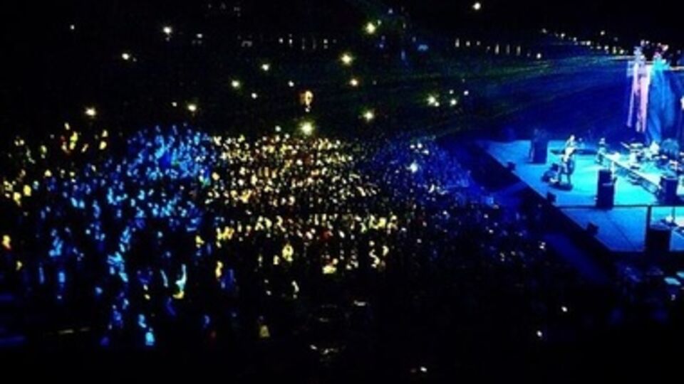 "Океан Ельзи" сегодня выступает в Минске в рамках тура "20 лет вместе"