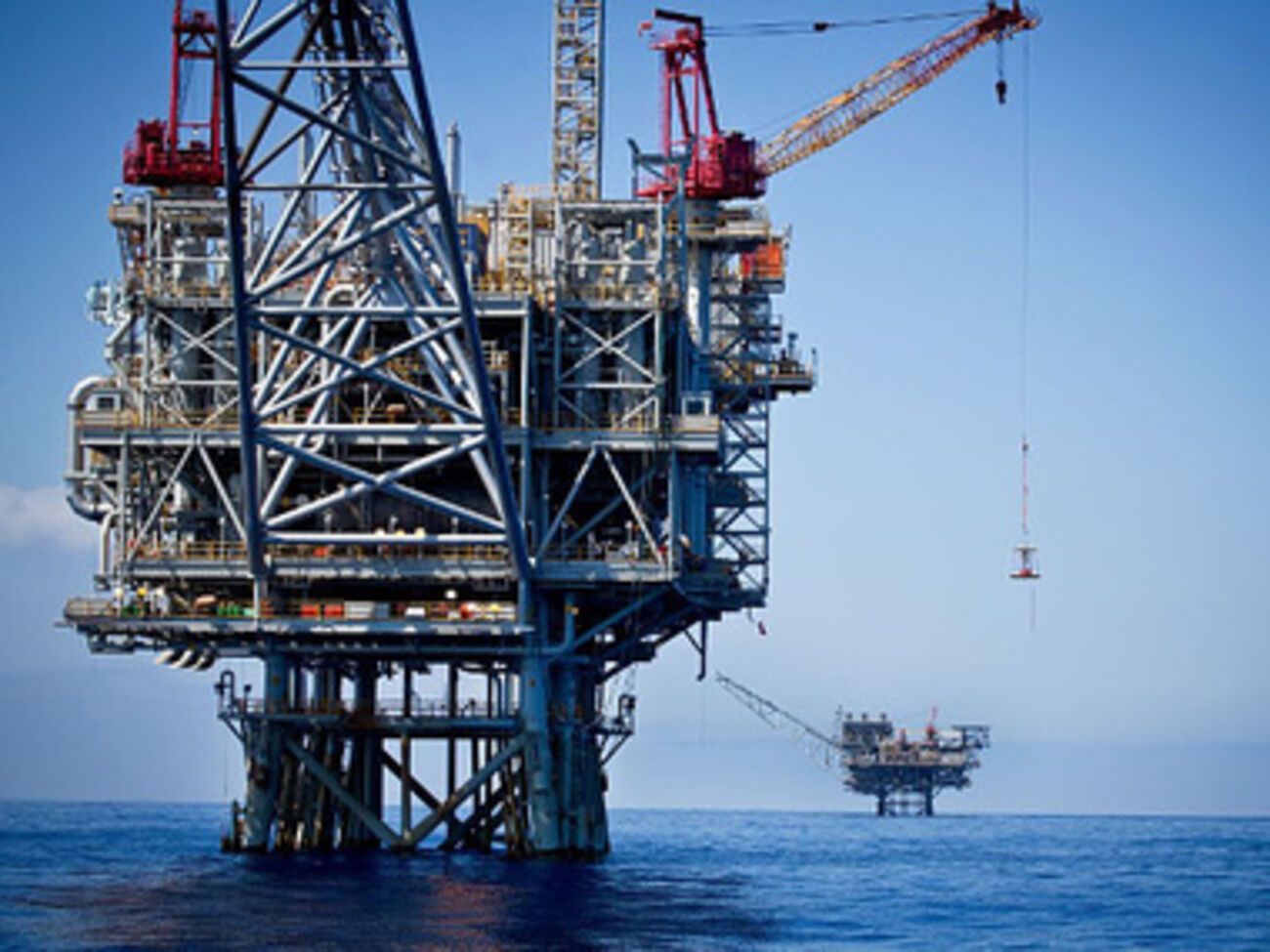 Газовые буровые установки месторождения "Тамар"