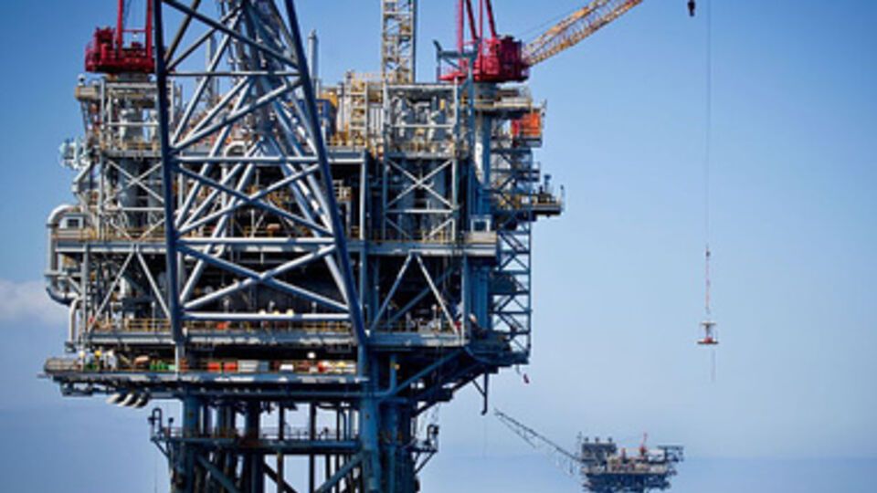 Газовые буровые установки месторождения "Тамар"