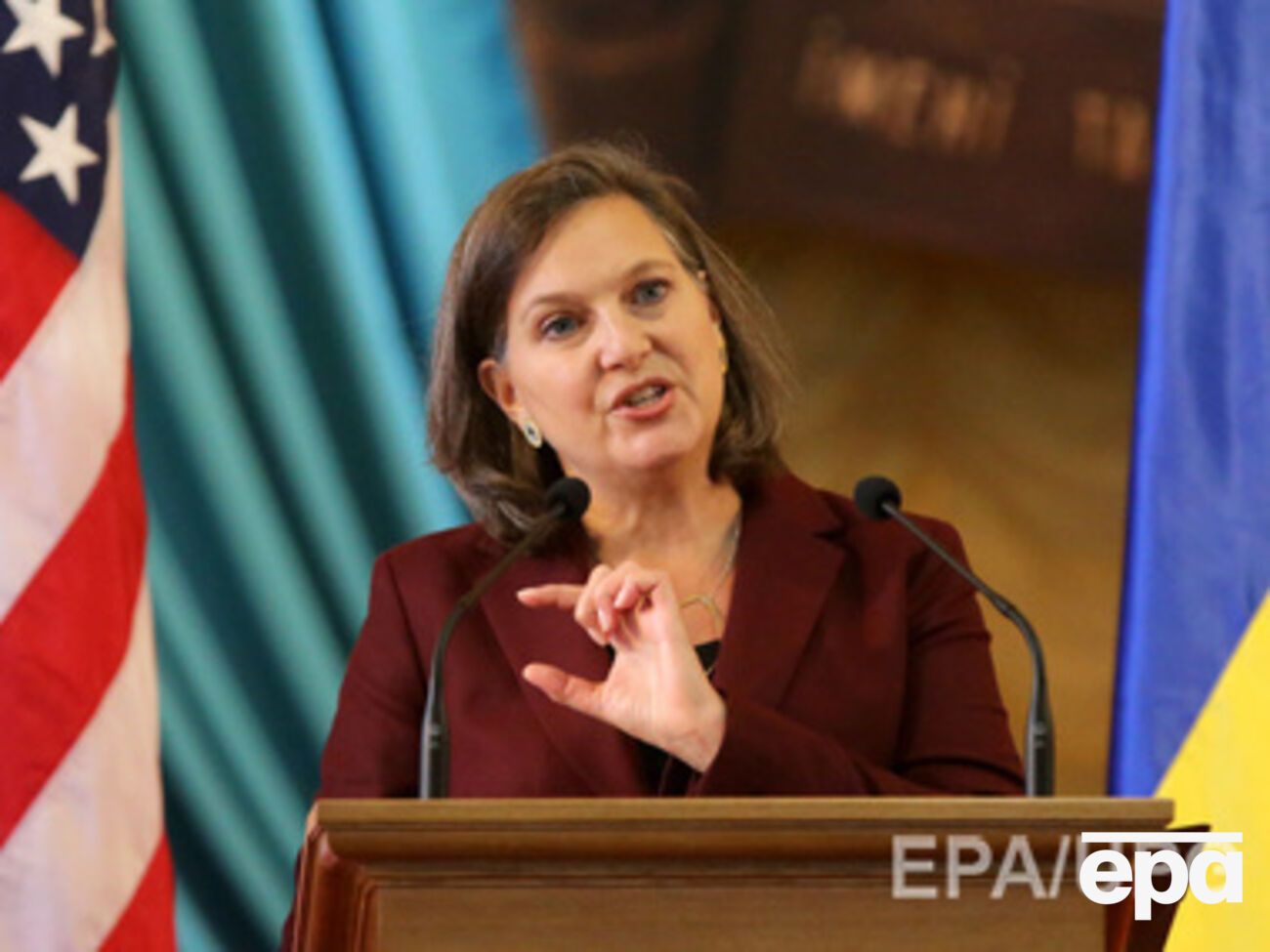 Нуланд: В случае выполнения РФ условий Минского соглашения и американские, и европейские санкции могут быть отменены