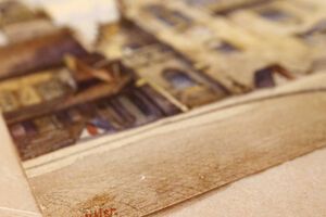 Акварель досталась покупателю с Ближнего Востока