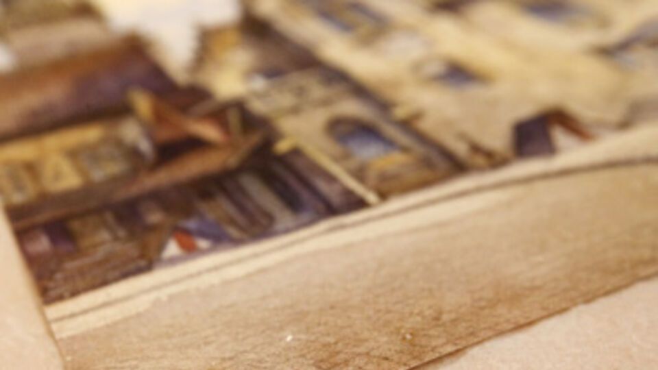 Акварель досталась покупателю с Ближнего Востока