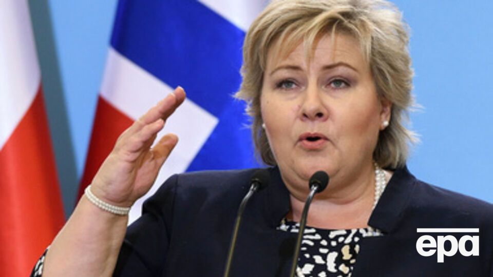 Эрна Солберг: Из-за незаконной аннексии Крыма и активности России в восточных регионах Украины мы заморозили все политические контакты с Москвой