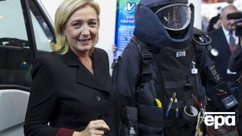 Лидер "Национального фронта" Марин Ле Пен