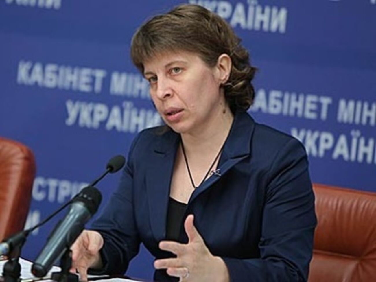 Заместитель и.о. министра здравоохранения Украины Алена Терещенко