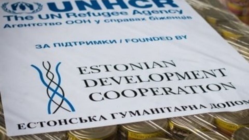 Эстония направила переселенцам продукты питания