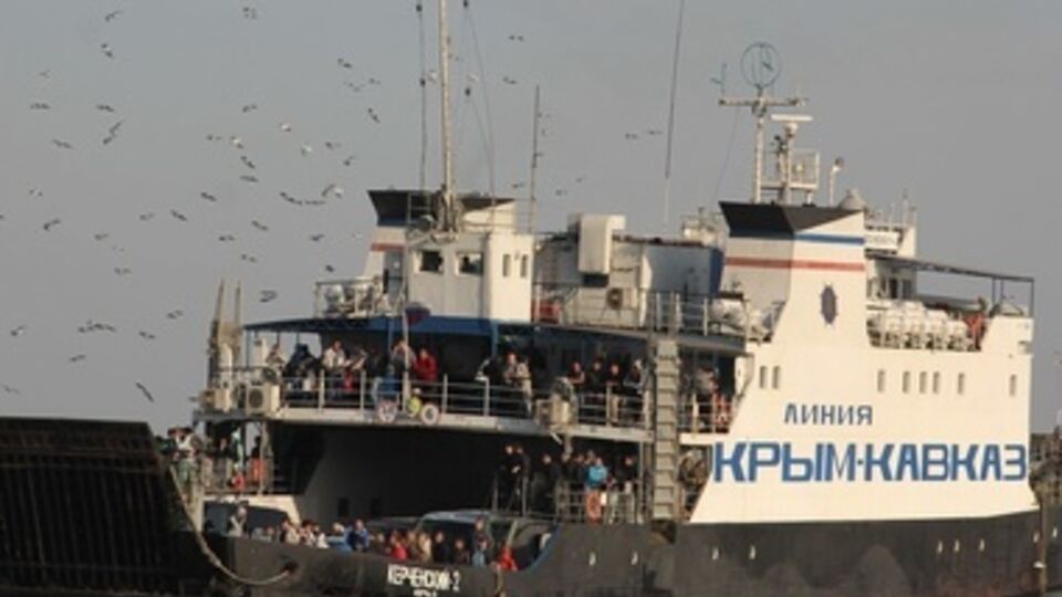 На Керченской переправе вновь проблемы