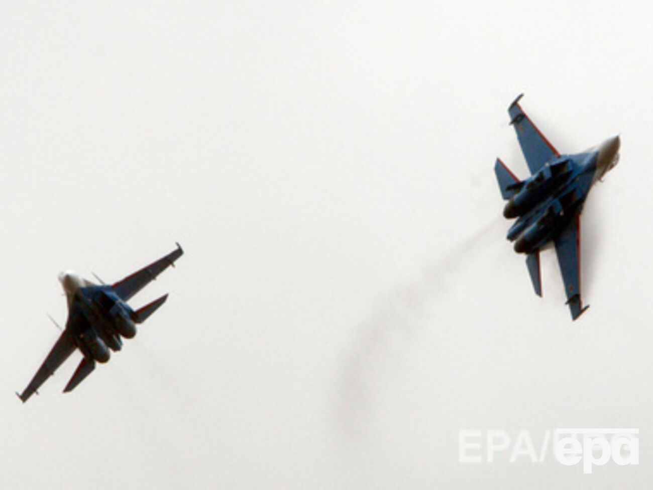 Российская авиация незаконно входит в воздушное пространство Украины