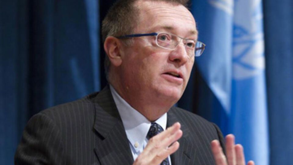 Заместитель генерального секретаря ООН по политическим вопросам Джеффри Фелтман