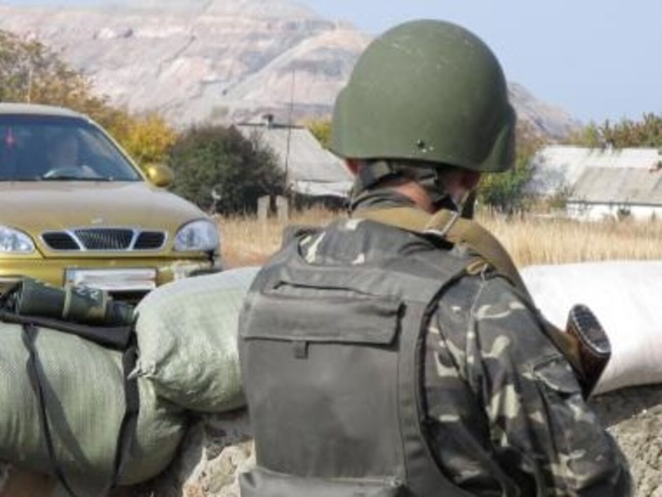 Один украинский пограничник находится в плену у террористов