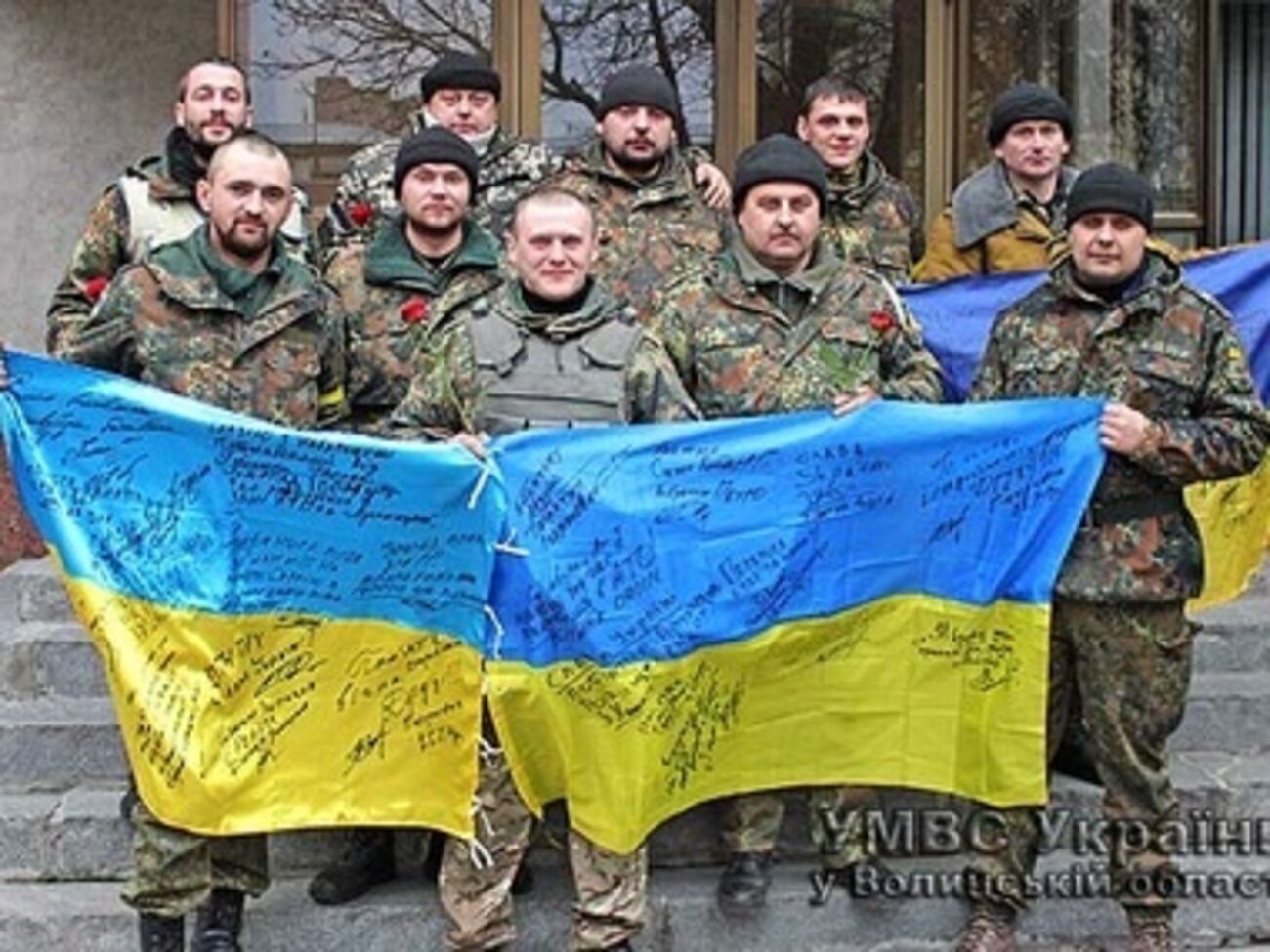 Живы. Волынские милиционеры вернулись из зоны АТО. Фоторепортаж