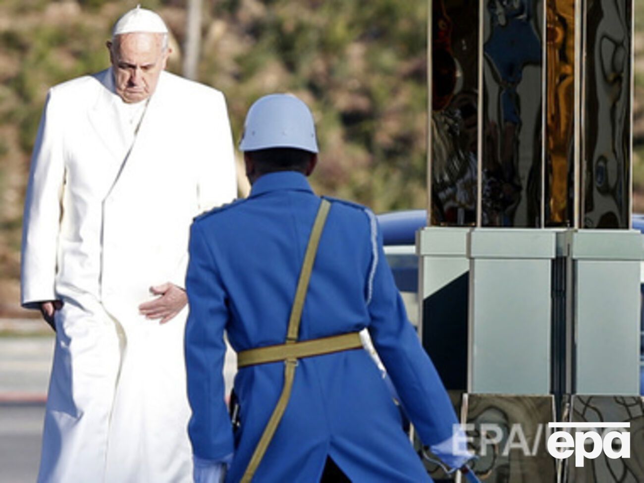 Папа Франциск находится с визитом в Турции