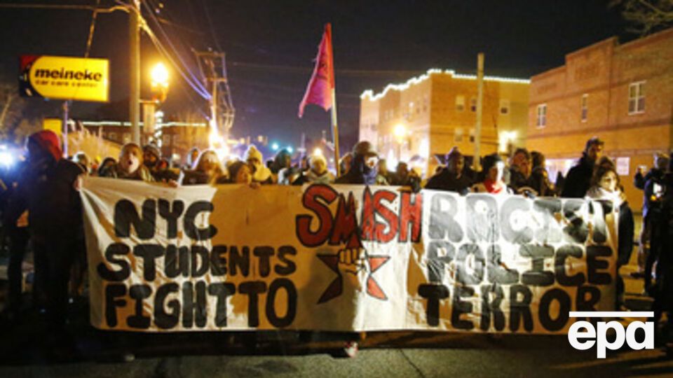 Протестанты намерены пройти более 190 км из Фергюсона до столицы штата Миссури, Джефферсон-Сити