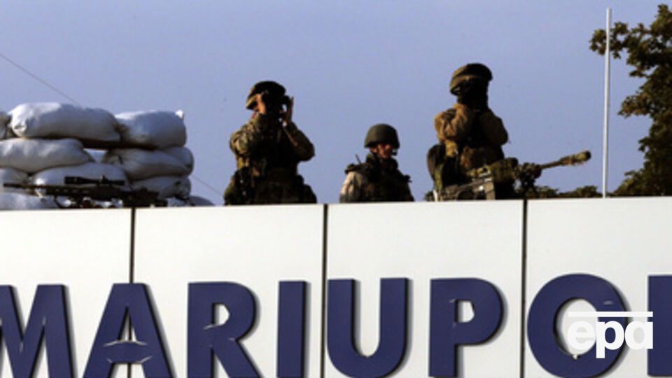 в районе Мариуполя ведется разведка беспилотниками