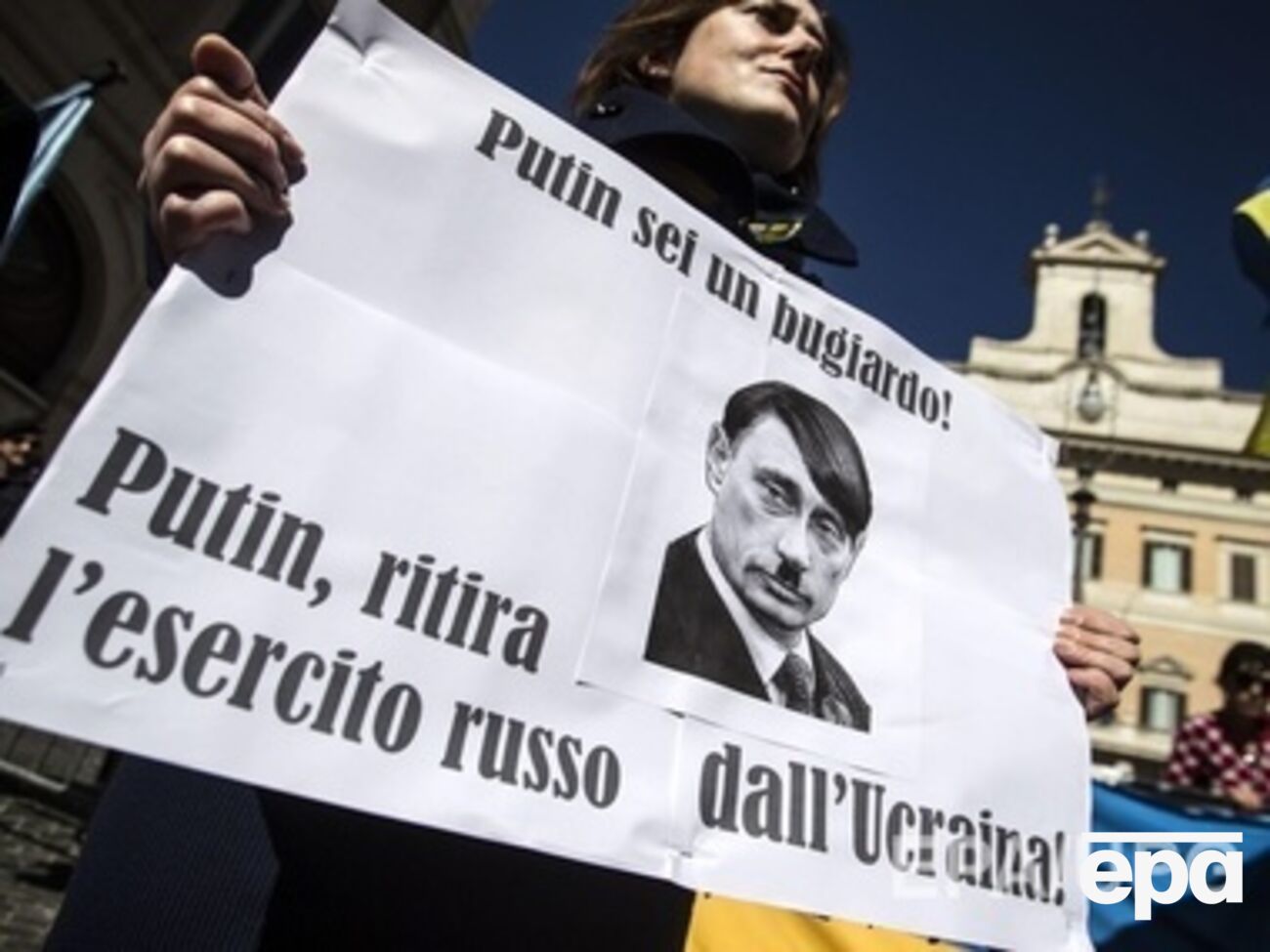 Украинцы в Италии выступили за мир