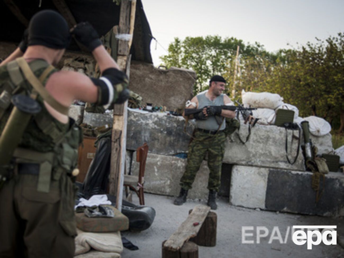 Боевики требуют, чтобы украинские силовики отступили