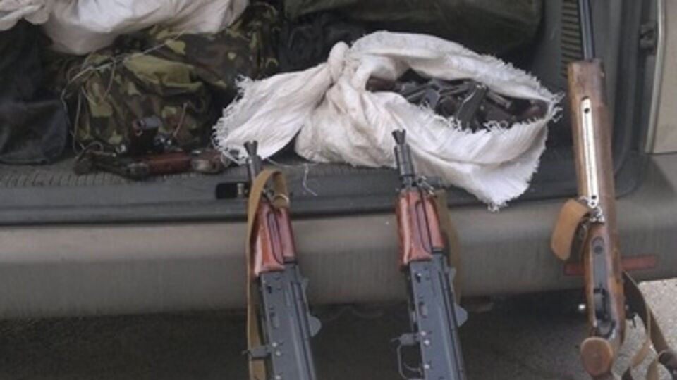 Оружие перевезли в безопасное место