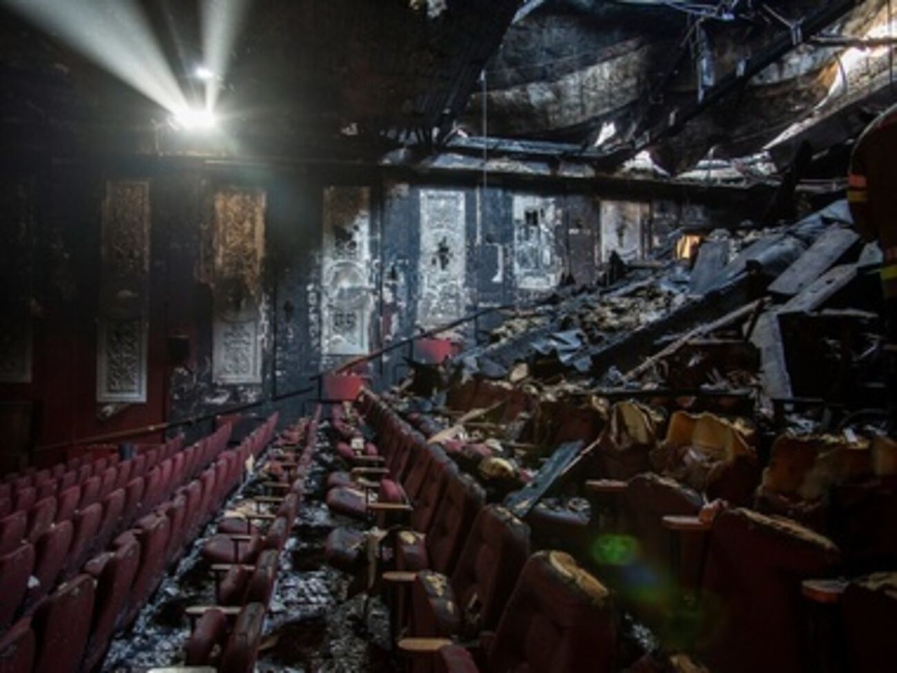 Пожар в кинотеатре "Жовтень" произошел 29 октября