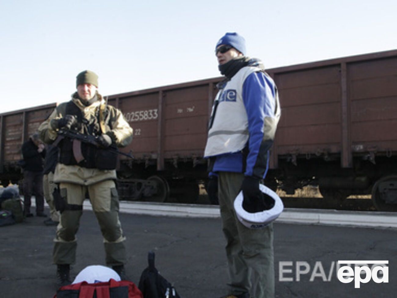 Наблюдатели ОБСЕ видели переход границы военными, но танков не видели