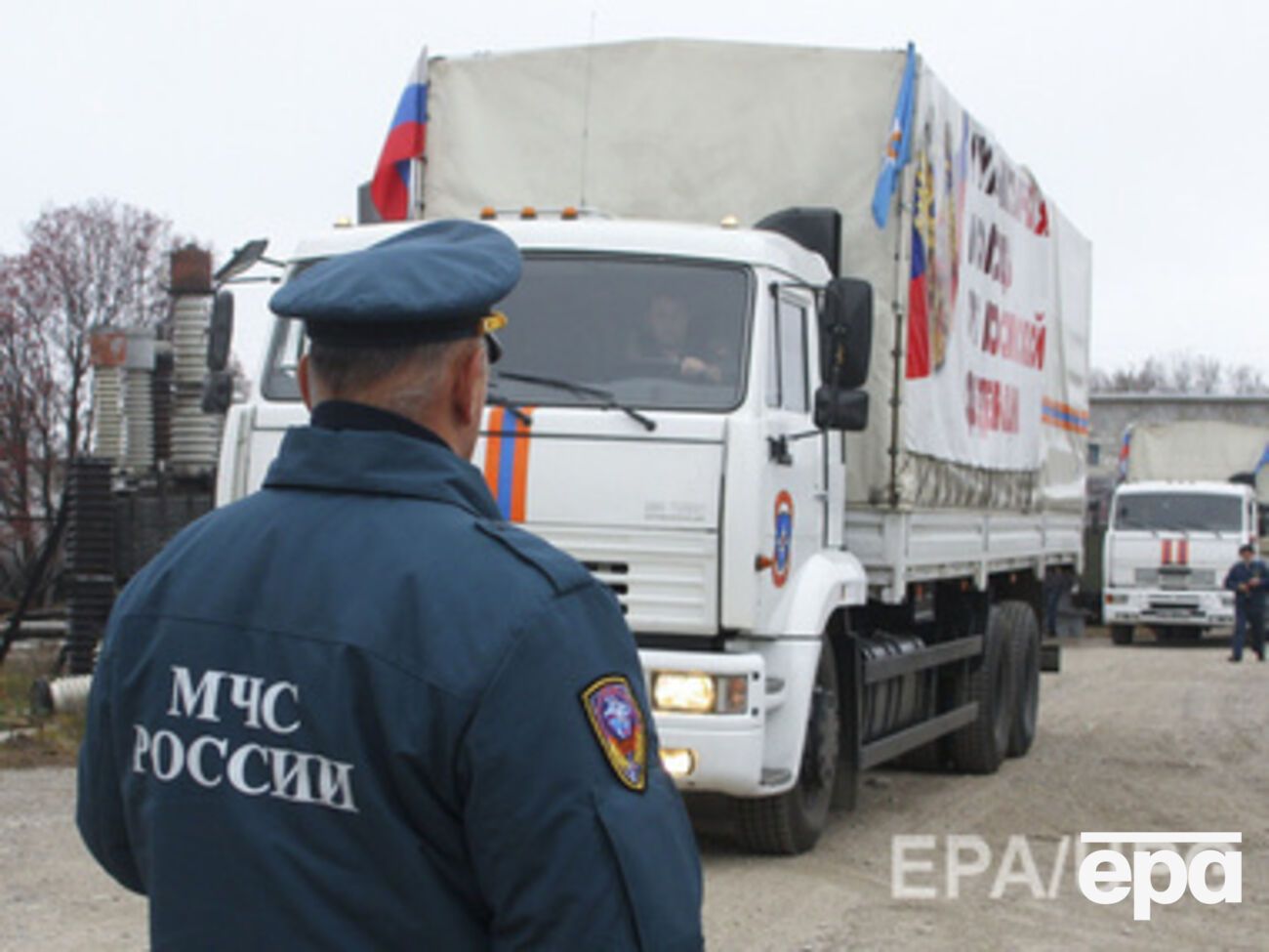 В Украину въехали более 100 машин "гумконвоя"